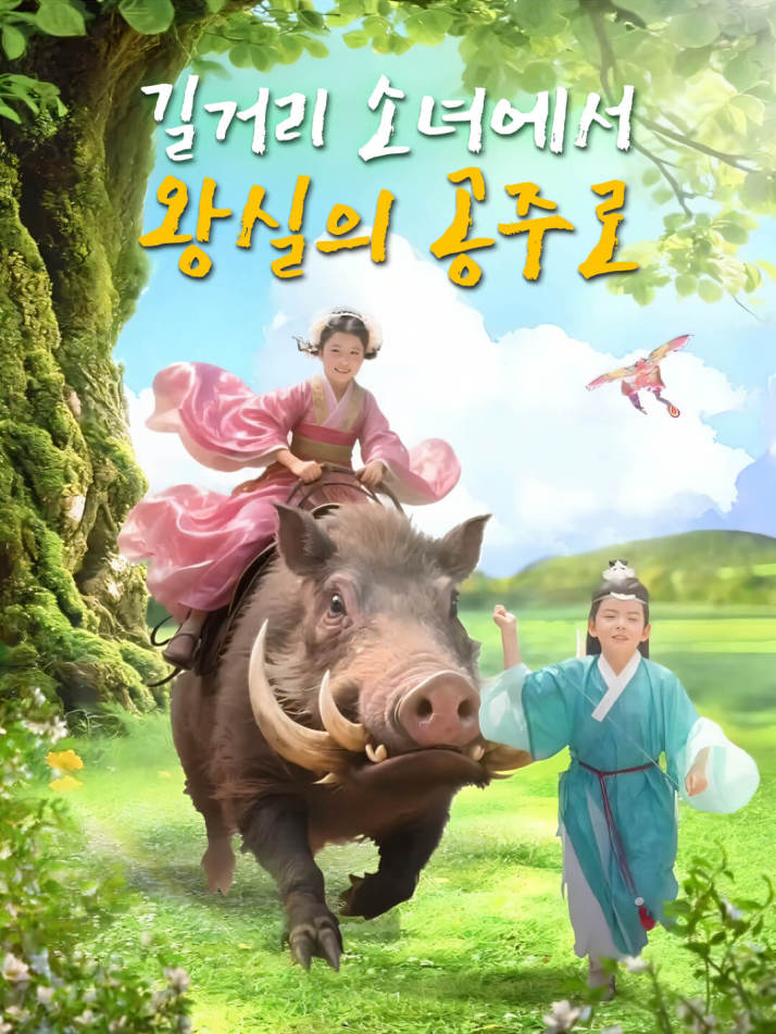 길거리 소녀에서 왕실의 공주로